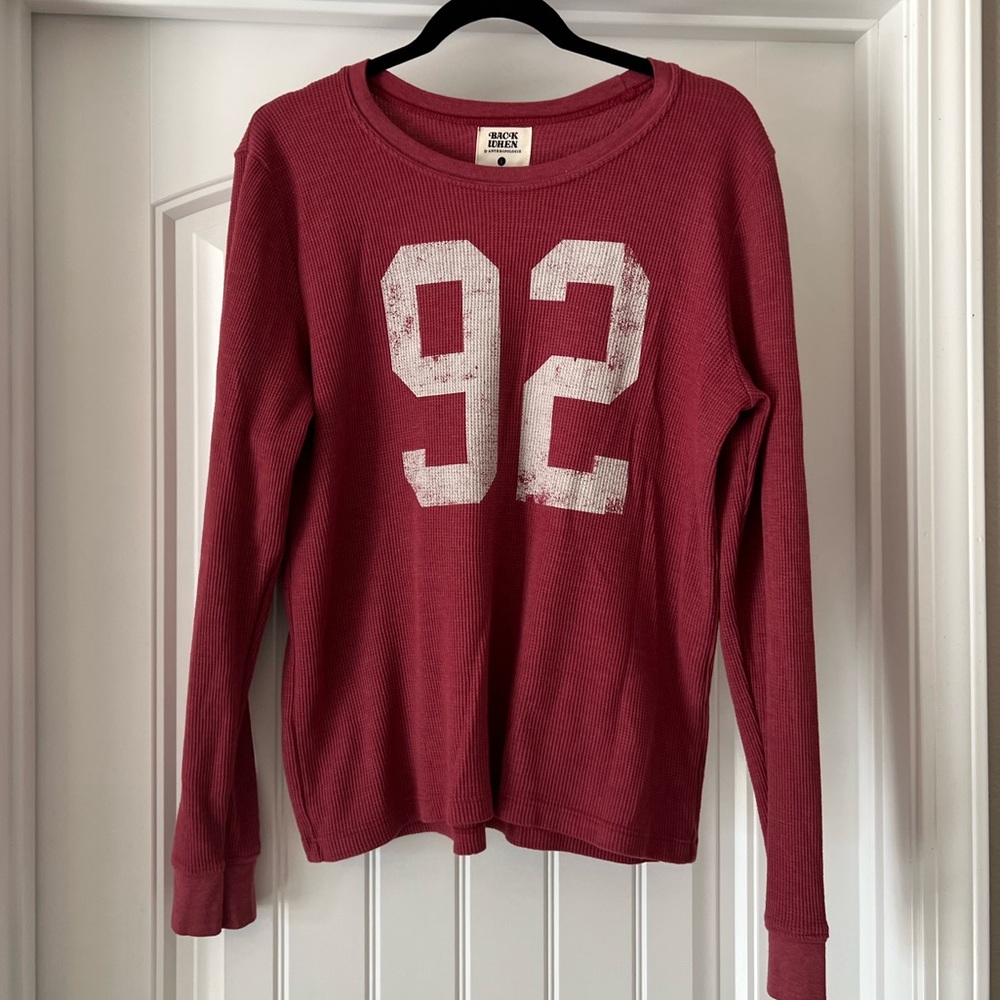 Anthropologie waffle shirt